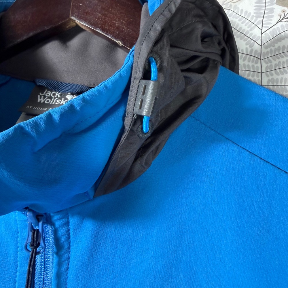 Jack Wolfskin Flex Shield Softshell Jacket Mens L… - image 11